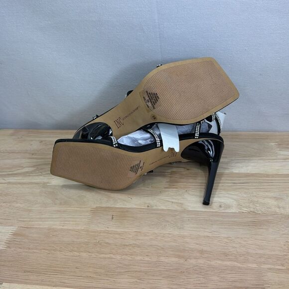 INC International Concepts Arti Strappy Dress Sandals- Black- 8 M NIB - Picture 6 of 8